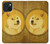 S3826 ドージコイン柴 Dogecoin Shiba iPhone 15 バックケース、フリップケース・カバー