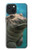 S3871 かわいい赤ちゃんカバ カバ Cute Baby Hippo Hippopotamus iPhone 15 バックケース、フリップケース・カバー