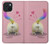 S3923 猫のお尻の虹のしっぽ Cat Bottom Rainbow Tail iPhone 15 バックケース、フリップケース・カバー