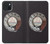 S0059 レトロなダイヤル式の電話ダイヤル Retro Rotary Phone Dial On iPhone 15 Plus バックケース、フリップケース・カバー