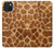 S0422 キリンの皮 Giraffe Skin iPhone 15 Plus バックケース、フリップケース・カバー