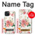 S1859 ローズ柄 Rose Pattern iPhone 15 Plus バックケース、フリップケース・カバー