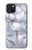 S2316 ダークブルーマーブルグラフィック Dark Blue Marble Texture Graphic Print iPhone 15 Plus バックケース、フリップケース・カバー