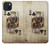 S2528 ポーカーキングカード Poker King Card iPhone 15 Plus バックケース、フリップケース・カバー