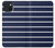 S2767 ネイビーホワイトストライプ Navy White Striped iPhone 15 Plus バックケース、フリップケース・カバー
