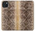 S2875 ラトルスネークスキン グラフィックプリント Rattle Snake Skin Graphic Printed iPhone 15 Plus バックケース、フリップケース・カバー