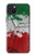 S3318 イタリアの旗ビンテージフットボールのグラフィック Italy Flag Vintage Football Graphic iPhone 15 Plus バックケース、フリップケース・カバー