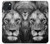 S3372 ライオンの顔 Lion Face iPhone 15 Plus バックケース、フリップケース・カバー