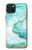 S3399 緑の大理石のグラフィックプリント Green Marble Graphic Print iPhone 15 Plus バックケース、フリップケース・カバー