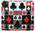 S3463 ポーカーカード Poker Card Suit iPhone 15 Plus バックケース、フリップケース・カバー