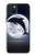 S3510 ドルフィン Dolphin Moon Night iPhone 15 Plus バックケース、フリップケース・カバー