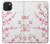 S3707 ピンクの桜の春の花 Pink Cherry Blossom Spring Flower iPhone 15 Plus バックケース、フリップケース・カバー