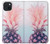 S3711 ピンクパイナップル Pink Pineapple iPhone 15 Plus バックケース、フリップケース・カバー