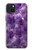 S3713 パープルクォーツアメジストグラフィックプリント Purple Quartz Amethyst Graphic Printed iPhone 15 Plus バックケース、フリップケース・カバー