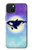 S3807 キラーホエールオルカ月パステルファンタジー Killer Whale Orca Moon Pastel Fantasy iPhone 15 Plus バックケース、フリップケース・カバー