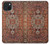 S3813 ペルシャ絨毯の敷物パターン Persian Carpet Rug Pattern iPhone 15 Plus バックケース、フリップケース・カバー