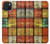 S3861 カラフルなコンテナ ブロック Colorful Container Block iPhone 15 Plus バックケース、フリップケース・カバー