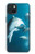 S3878 イルカ Dolphin iPhone 15 Plus バックケース、フリップケース・カバー