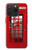 S0058 ロンドン〔イギリス〕の赤い電話ボックス Classic British Red Telephone Box iPhone 15 Pro バックケース、フリップケース・カバー
