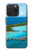 S0844 ボラボラ島 Bora Bora Island iPhone 15 Pro バックケース、フリップケース・カバー