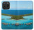 S0844 ボラボラ島 Bora Bora Island iPhone 15 Pro バックケース、フリップケース・カバー