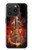 S0864 火ヴァイオリン Fire Violin iPhone 15 Pro バックケース、フリップケース・カバー
