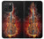 S0864 火ヴァイオリン Fire Violin iPhone 15 Pro バックケース、フリップケース・カバー
