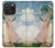 S0998 クロード・モネ 日傘を差す女 Claude Monet Woman with a Parasol iPhone 15 Pro バックケース、フリップケース・カバー