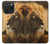 S1046 ライオン 森の王 Lion King of Forest iPhone 15 Pro バックケース、フリップケース・カバー