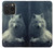 S1516 ホワイトウルフ White Wolf iPhone 15 Pro バックケース、フリップケース・カバー