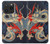 S2073 日本ドラゴン Japan Dragon Art iPhone 15 Pro バックケース、フリップケース・カバー
