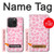 S2213 ピンクのヒョウ柄 Pink Leopard Pattern iPhone 15 Pro バックケース、フリップケース・カバー