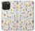 S2354 パステルの花のパターン Pastel Flowers Pattern iPhone 15 Pro バックケース、フリップケース・カバー