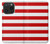 S2364 赤と白のストライプ Red and White Striped iPhone 15 Pro バックケース、フリップケース・カバー