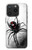 S2386 クロゴケグモ Black Widow Spider iPhone 15 Pro バックケース、フリップケース・カバー