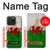 S2976 ウェールズサッカー Wales Football Soccer Red Dragon Flag iPhone 15 Pro バックケース、フリップケース・カバー