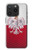 S3005 ポーランドサッカー Poland Football Soccer Flag iPhone 15 Pro バックケース、フリップケース・カバー