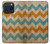 S3033 ヴィヴィッドシェブロングラフィック Vintage Wood Chevron Graphic Printed iPhone 15 Pro バックケース、フリップケース・カバー