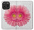 S3044 ヴィンテージピンクガーベラデイジー Vintage Pink Gerbera Daisy iPhone 15 Pro バックケース、フリップケース・カバー