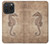 S3214 タツノオトシゴスケルトン化石 Seahorse Skeleton Fossil iPhone 15 Pro バックケース、フリップケース・カバー