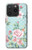 S3494 ヴィンテージローズポルカドット Vintage Rose Polka Dot iPhone 15 Pro バックケース、フリップケース・カバー