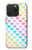 S3499 カラフルなハート柄 Colorful Heart Pattern iPhone 15 Pro バックケース、フリップケース・カバー