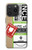 S3543 荷物タグアート Luggage Tag Art iPhone 15 Pro バックケース、フリップケース・カバー
