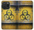 S3669 バイオハザードタンクグラフィック Biological Hazard Tank Graphic iPhone 15 Pro バックケース、フリップケース・カバー
