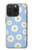 S3681 デイジーの花のパターン Daisy Flowers Pattern iPhone 15 Pro バックケース、フリップケース・カバー