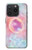 S3709 ピンクギャラクシー Pink Galaxy iPhone 15 Pro バックケース、フリップケース・カバー