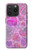 S3710 ピンクのラブハート Pink Love Heart iPhone 15 Pro バックケース、フリップケース・カバー