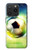S3844 輝くサッカー サッカーボール Glowing Football Soccer Ball iPhone 15 Pro バックケース、フリップケース・カバー