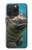 S3871 かわいい赤ちゃんカバ カバ Cute Baby Hippo Hippopotamus iPhone 15 Pro バックケース、フリップケース・カバー