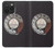S0059 レトロなダイヤル式の電話ダイヤル Retro Rotary Phone Dial On iPhone 15 Pro Max バックケース、フリップケース・カバー